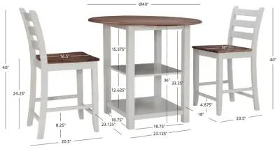 Colm 3-Piece Counter Set