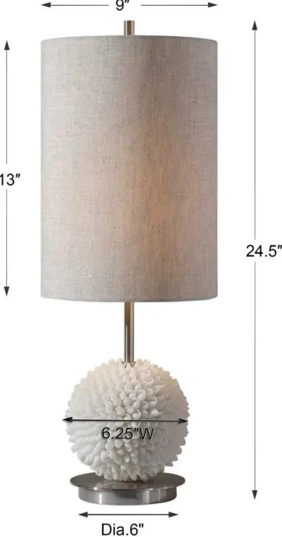 Uttermost Cascara White Buffet Lamp