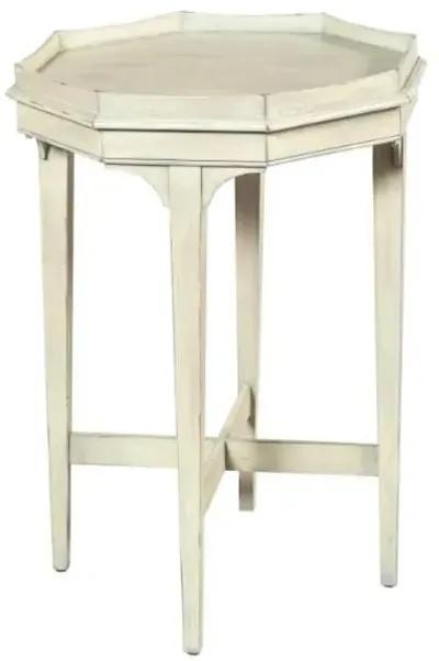 Hekman Aged Taupe Accent Table