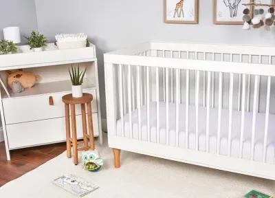 Bedgear Bright White Hyper-Wool Performance Crib Sheet