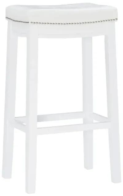 CLARIDGE BAR STOOL - WHITE