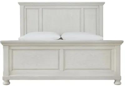 Ashley Robbinsdale Antique White Queen Panel Bed