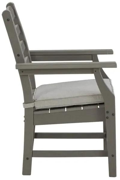 Ashley Visola Armchair with Cushion Set Gray