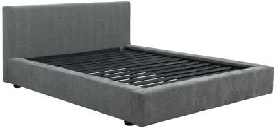 Coaster Gregory Upholstered Full Panel Bed Graphite