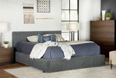 Coaster Gregory Upholstered Full Panel Bed Graphite