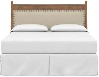 Bassett Maple Finish King/California King Upholstered Panel Headboard