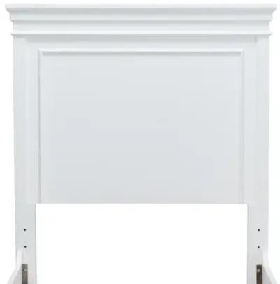 Legacy Classic Canterbury White Panel Headboard Twin White Finish