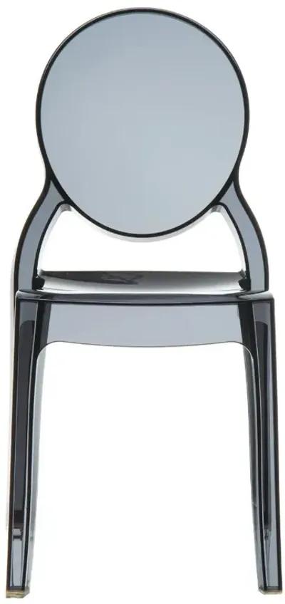 Compamia Elizabeth Polycarbonate Dining Chair Transparent Black