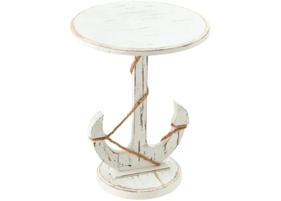 HARBOR DISTRESSED WHITE TABLE