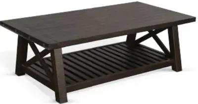 Sunny Designs Vivian Raisin Coffee Table