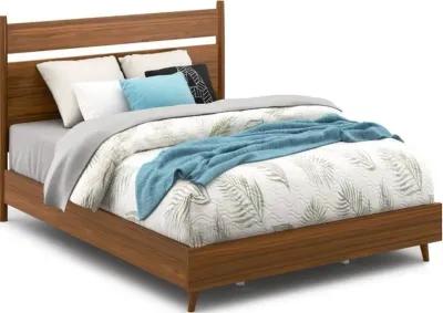 Flexsteel Ludwig Walnut Queen Panel Bed