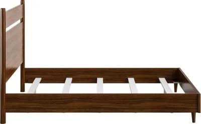 Flexsteel Ludwig Walnut Queen Panel Bed