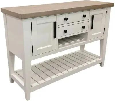 Americana Collection 54 Inch Sideboard In Cotton Finish