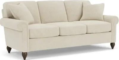 Flexsteel South Haven Traditional White Shell Sofa