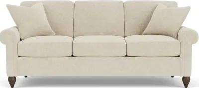 Flexsteel South Haven Traditional White Shell Sofa