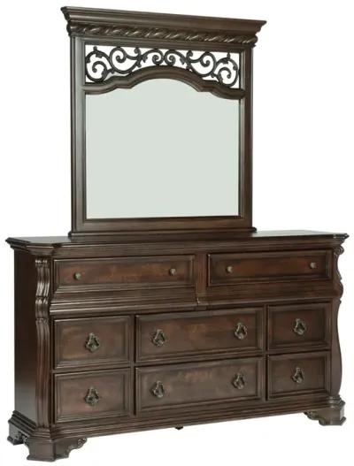 Arbor Place Brownstone Dresser & Mirror