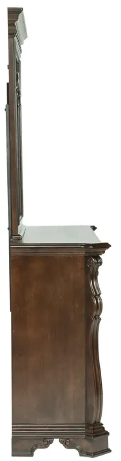 Arbor Place Brownstone Dresser & Mirror