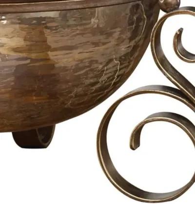 Uttermost Alya Copper Bronze Bowl