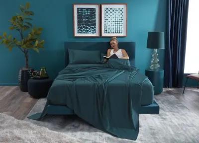 KING DEEP TEAL HYPER COTTON SHEET SET