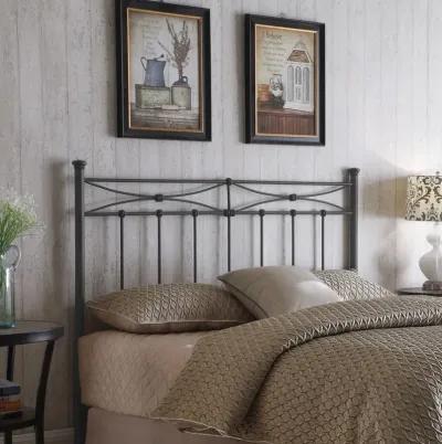 QUEEN/FULL METAL HEADBOARD RUSTIC BRONZE