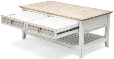 Seawinds Captiva Island Coffee Table Beach Sand Finish