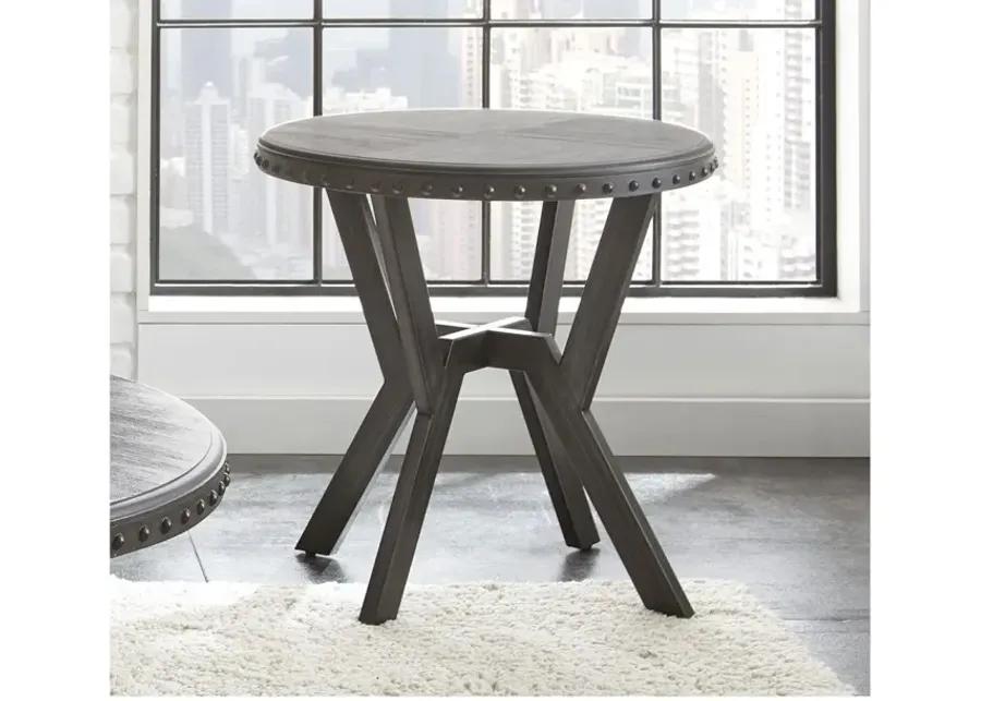 ALAMO ROUND END TABLE