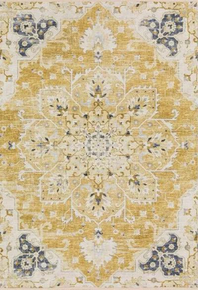 MARBELLA GOLD 5'X8' AREA RUG