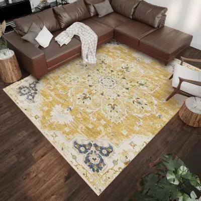 MARBELLA GOLD 5'X8' AREA RUG