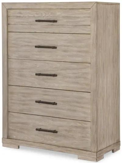 DRAWER CHEST LIGHT OAK FINISH - WESTWOOD LIGHT