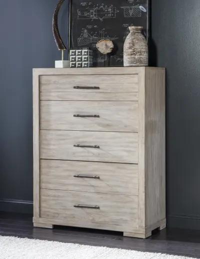 DRAWER CHEST LIGHT OAK FINISH - WESTWOOD LIGHT