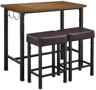 Austin 3-Piece Bar Stools & Table Set