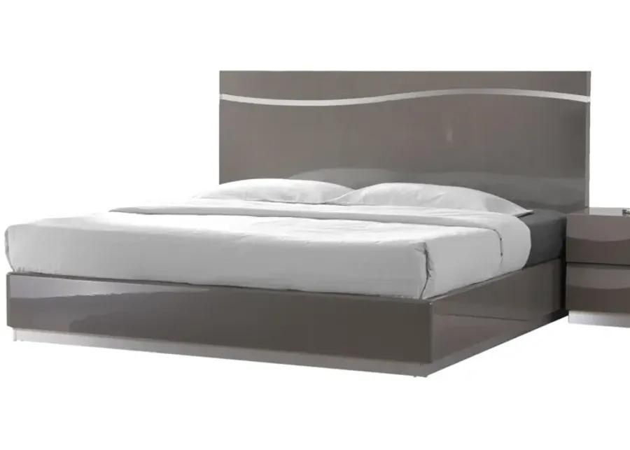 DELHI CONTEMPORARY HIGH GLOSS KING SIZE BED