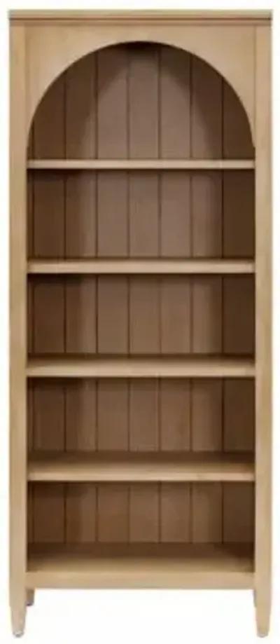 Martin Furniture Laurel Light Brown Open Bookcase