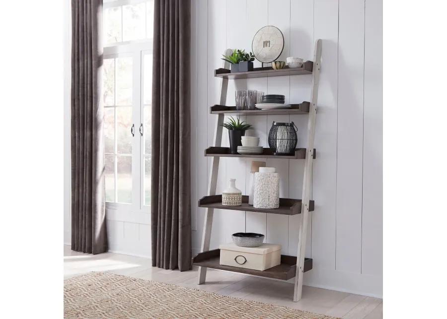 LEANING BOOKCASE - FARMHOUSE