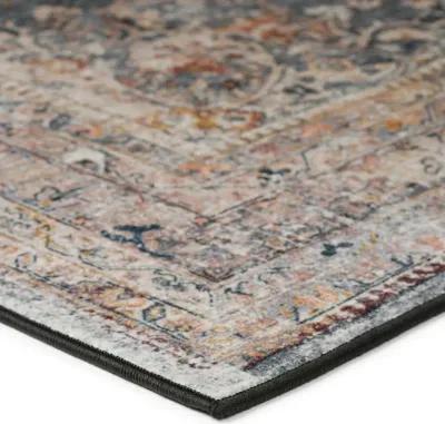 Dalyn Antique Elegance Distressed Charcoal Persian-Inspired 5'X8' Area Rug