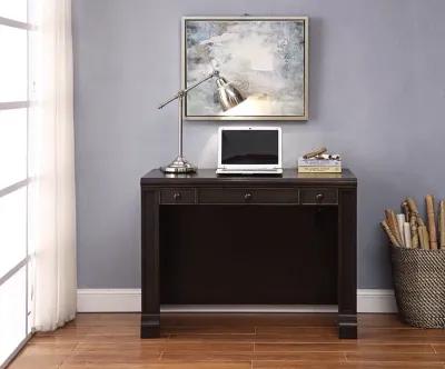 Washington Heights Collection Library Desk in Washed Charcoal Color