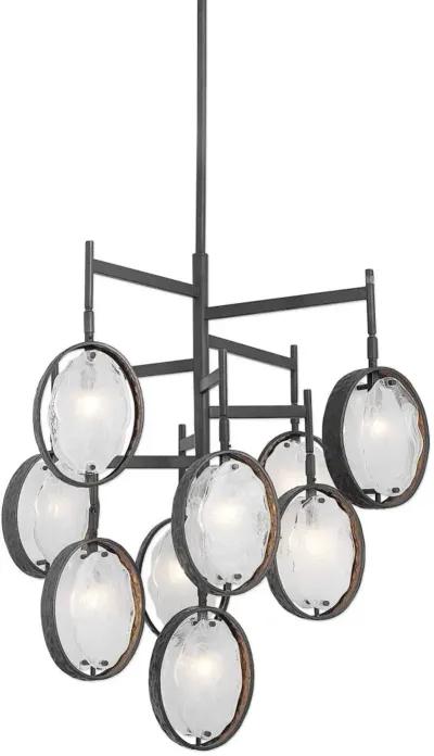 Uttermost by Kalizma Home Maxin Dark Bronze 9-Light Chandelier