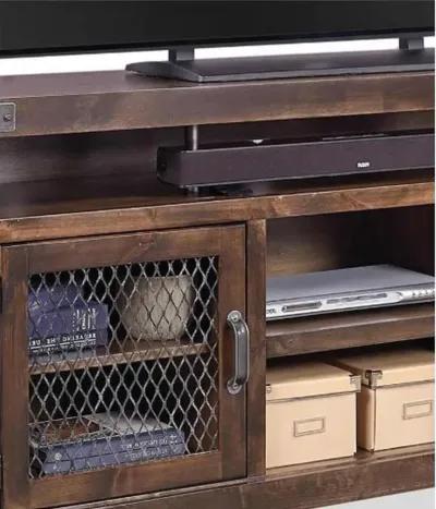 Aspenhome Industrial 65 Inch Ghost Black TV Stand Console