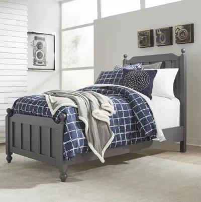 Liberty Furniture Kids/Teens Full Panel Dark Gray Bed Cottage View