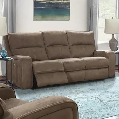 Parker House Polaris Collection Power Reclining Sofa in Kahlua Color