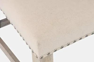 FAIRVIEW UPHOLSTERED STOOL ASH