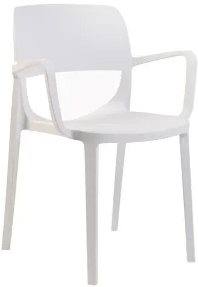 Rainbow Outdoor Bella Armchair in White