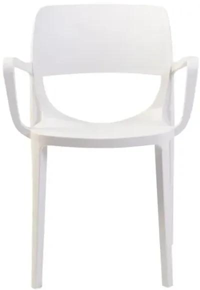 Rainbow Outdoor Bella Armchair in White