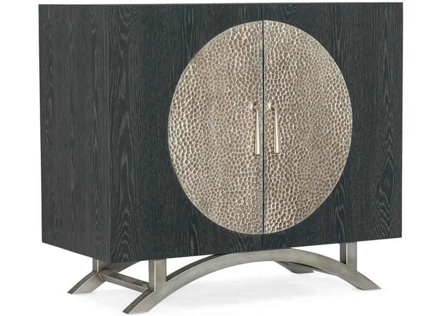 MELANGE NOLITA CHARCOAL TWO DOOR ACCENT CABINET