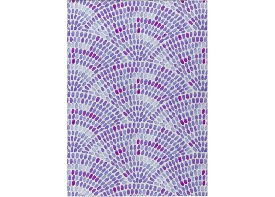 SEABREEZE LAVENDER 5'X8' AREA RUG