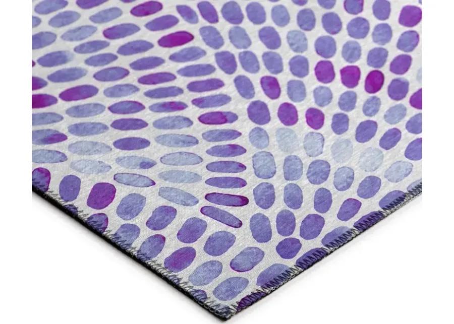 SEABREEZE LAVENDER 5'X8' AREA RUG