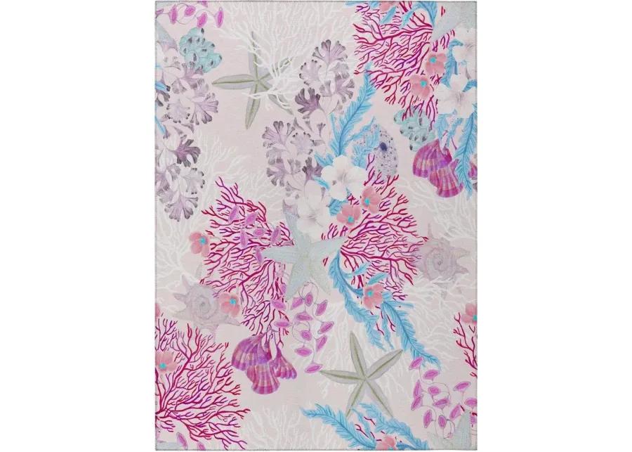 SEABREEZE BLUSH 5'X8' AREA RUG