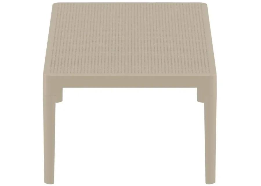 SKY LOUNGE TABLE 39" TAUPE