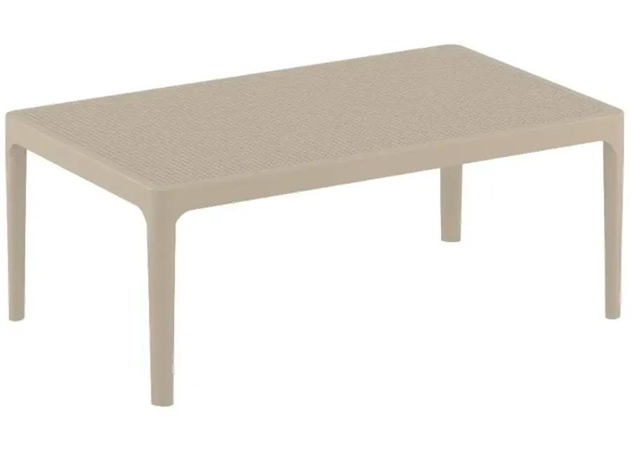 SKY LOUNGE TABLE 39" TAUPE