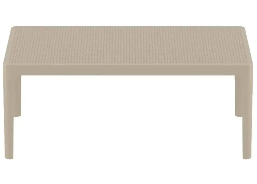 SKY LOUNGE TABLE 39" TAUPE